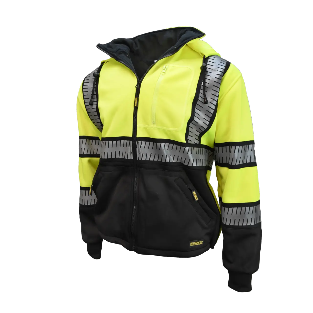 DSJ32-3 Deluxe Zip Front Class 3 Hoodie - Size M