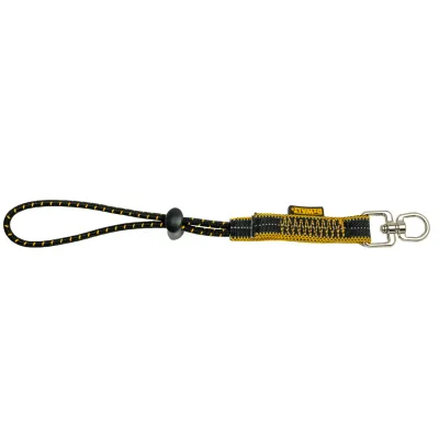 Elastic Tool Attachment with Swiveling D-Ring. 3 Pack, 15 Lb. Capacity