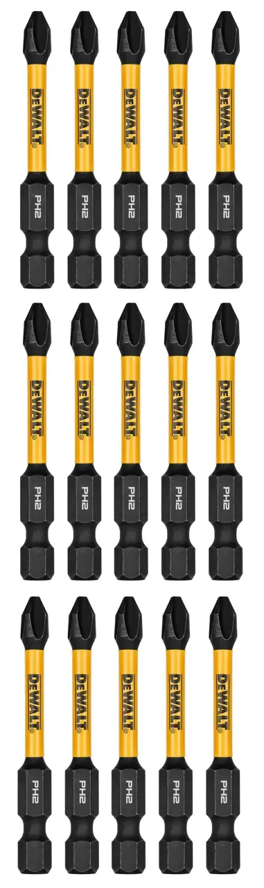 ELITE SERIES™ 2-1/4-IN. Bits for PH2 (15 Pk)