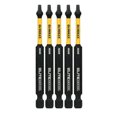 ELITE SERIES™ 3-1/2-IN. Bits for SQ2 (5 Pk)