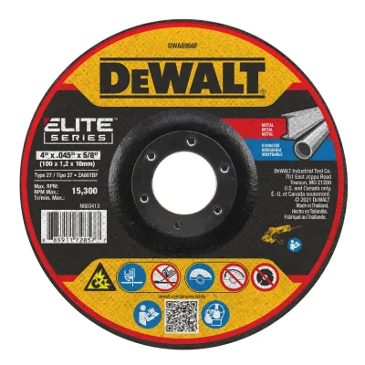 ELITE SERIES™ 4-IN. X .045-IN. X 5/8-IN. T27 ceramic cut-off wheel