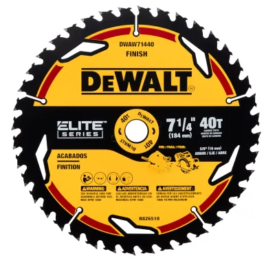 ELITE SERIES™ 7-1/4-IN. (178mm) 40 Tooth Circular Saw Blade