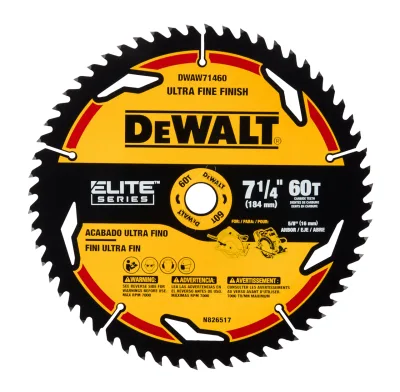 ELITE SERIES™ 7-1/4-IN. (178mm) 60 Tooth Circular Saw Blade