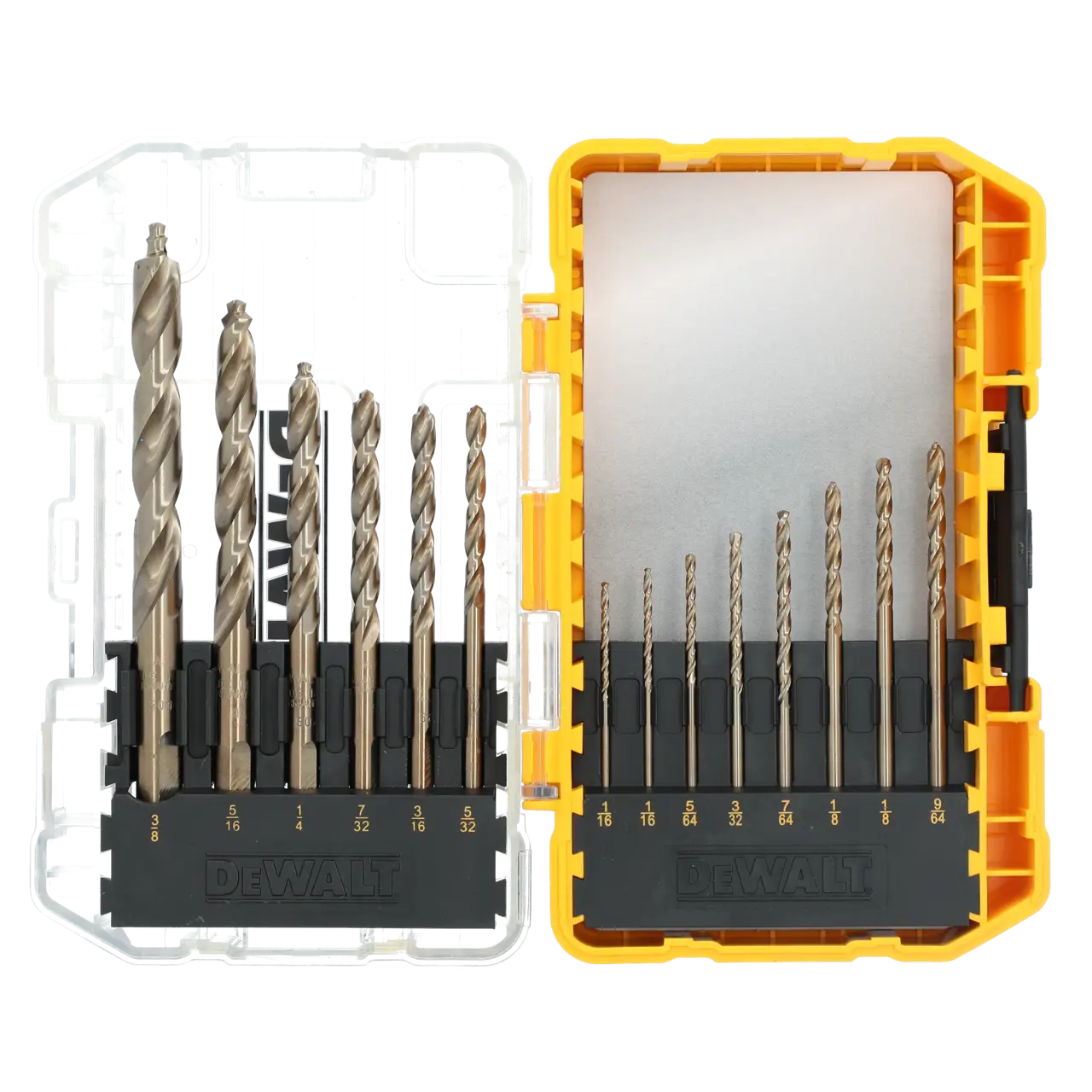 ELITE SERIES™ Cobalt Alloy Steel Pilot Point Drill Bit Set (14-PC.)