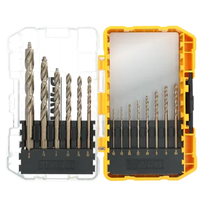 ELITE SERIES™ Cobalt Alloy Steel Pilot Point Drill Bit Set (14-PC.)