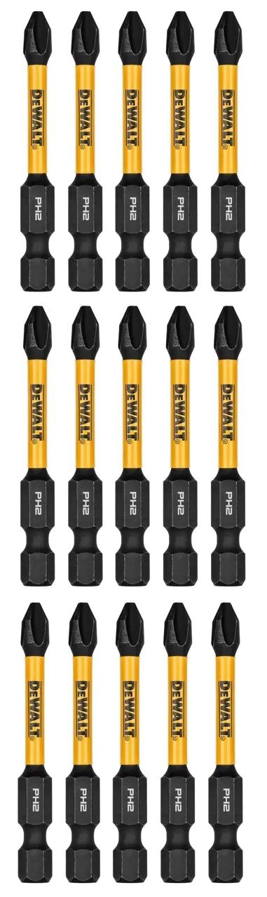 FLEXTORQ® 2.25-IN. Phillips #2 (15 Pk)