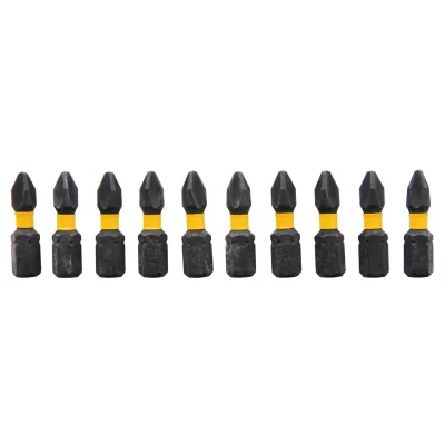 FLEXTORQ® Impact Ready 1-IN. #2 Phillips Screwdriving Bit (10-Pack)