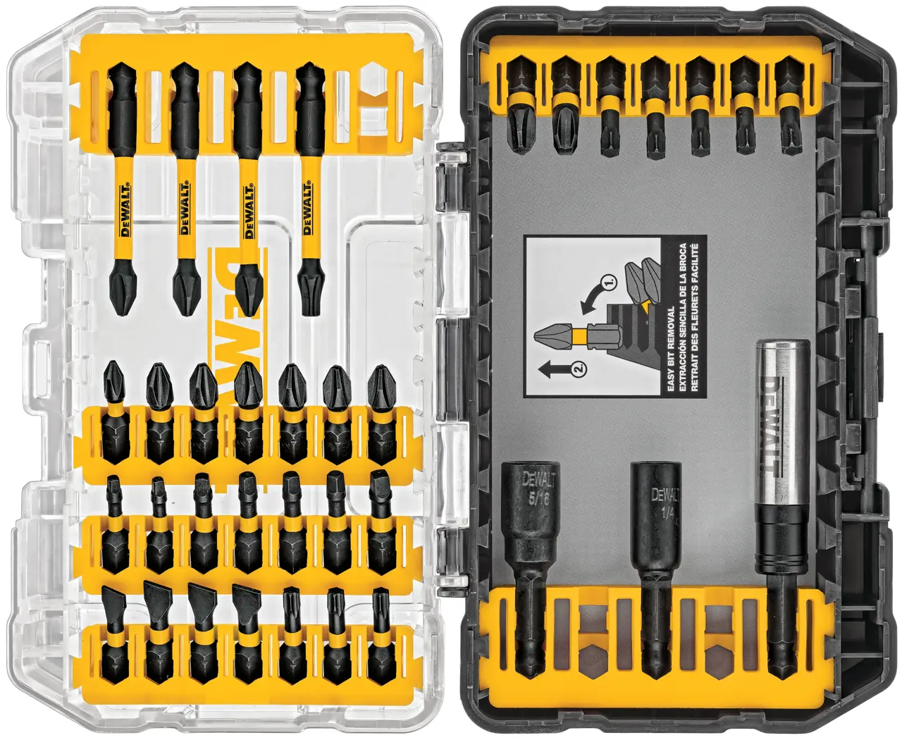 FLEXTORQ® Impact Ready Screwdriving Bit Sets with ToughCase+ System (35-Piece)