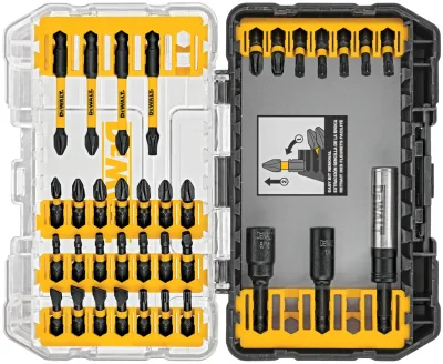 FLEXTORQ® Impact Ready Screwdriving Bit Sets with ToughCase+ System (35-Piece)
