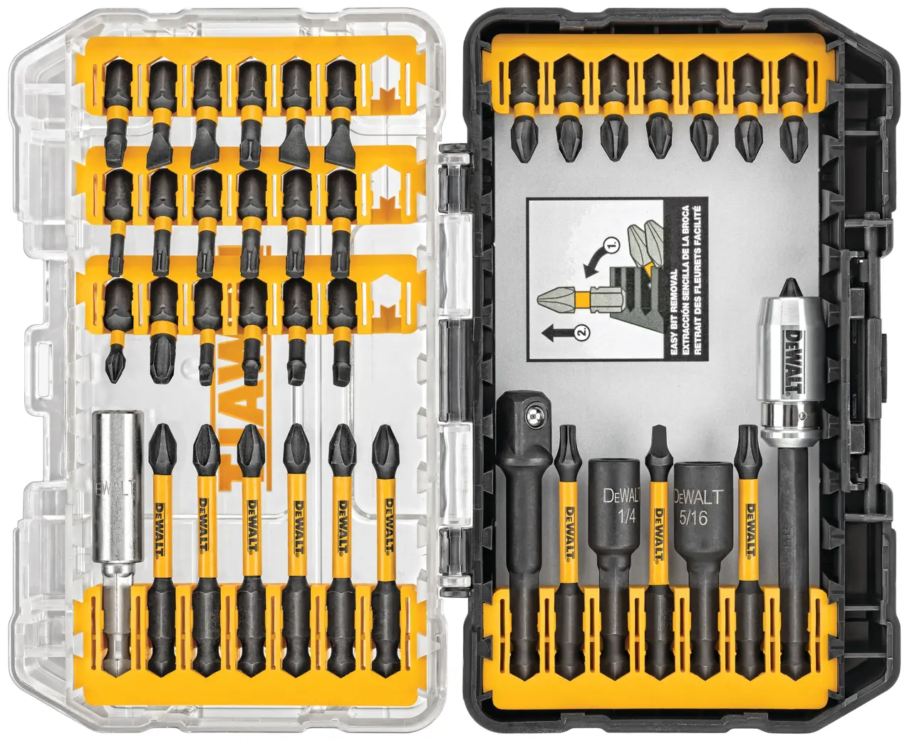 FLEXTORQ® Impact Ready Screwdriving Bit Sets with ToughCase+ System