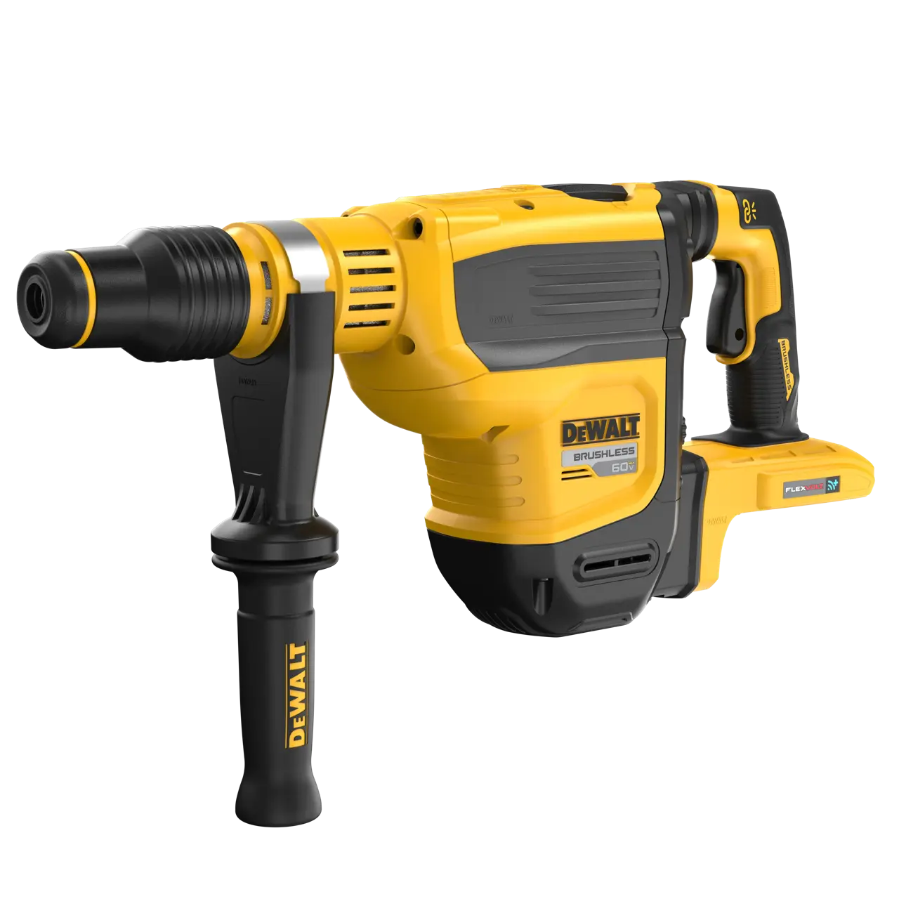 Flexvolt 60V MAX* Brushless Cordless 1-3/4-IN. (45mm) SDS MAX* Combination Rotary Hammer (Tool Only)