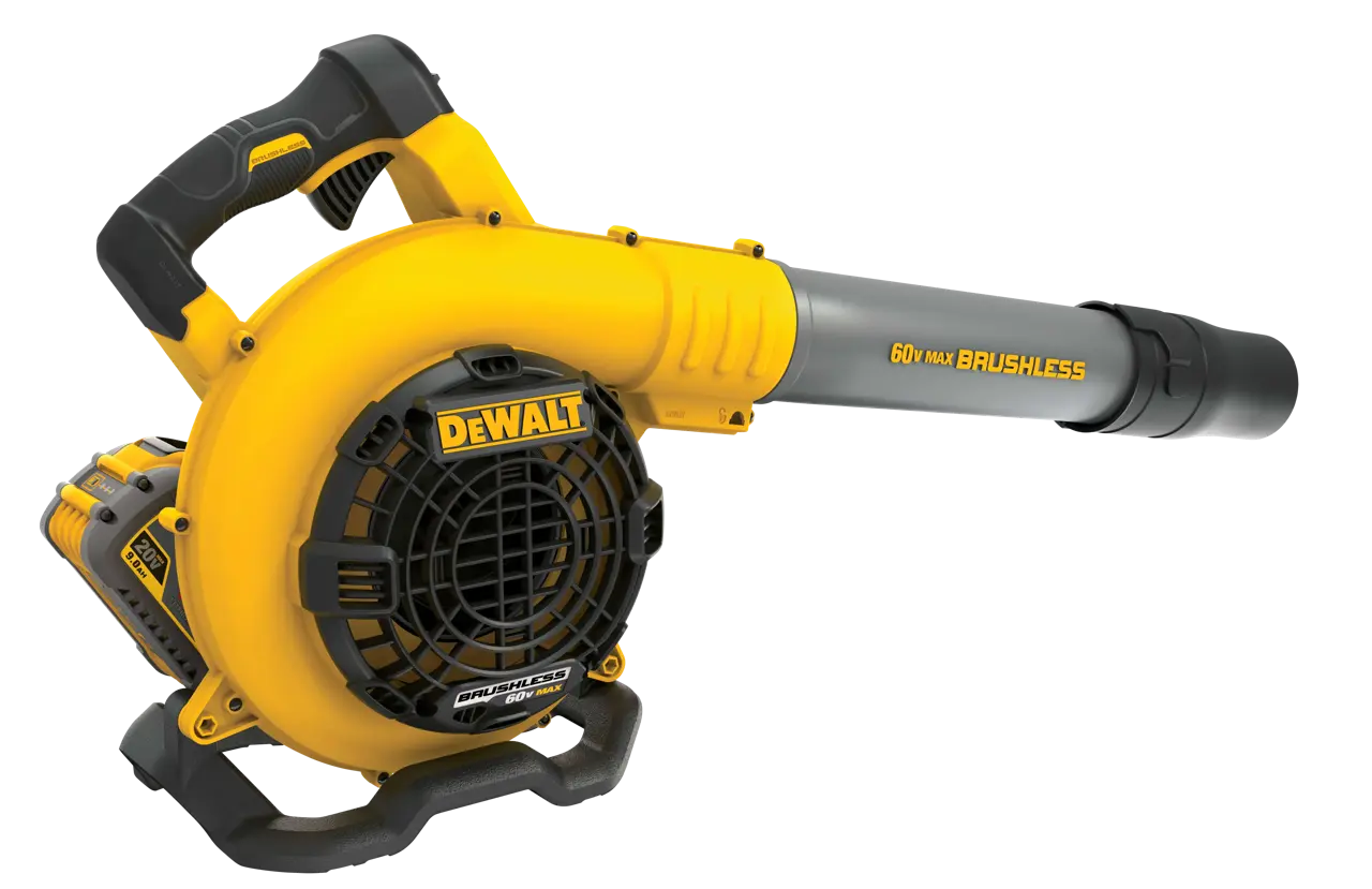 Flexvolt 60V MAX* Brushless Cordless Handheld Leaf Blower with (1) 9.0 Ah Battery and Charger