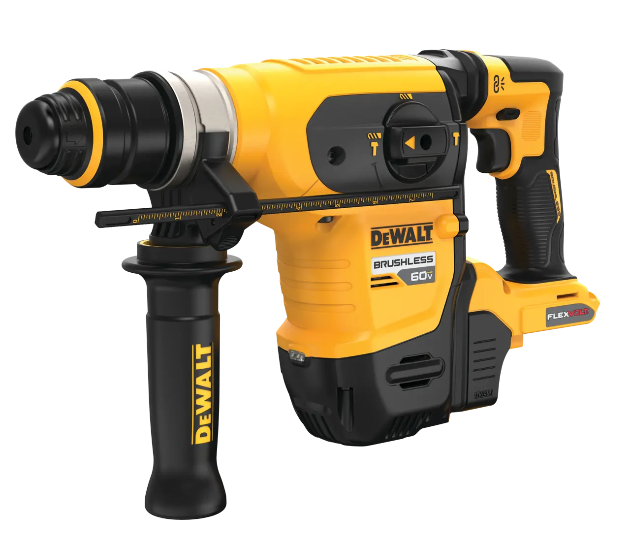 Flexvolt 60V MAX** brushless cordless SDS PLUS 1-1/4-IN (32mm) rotary hammer (TOOL ONLY)