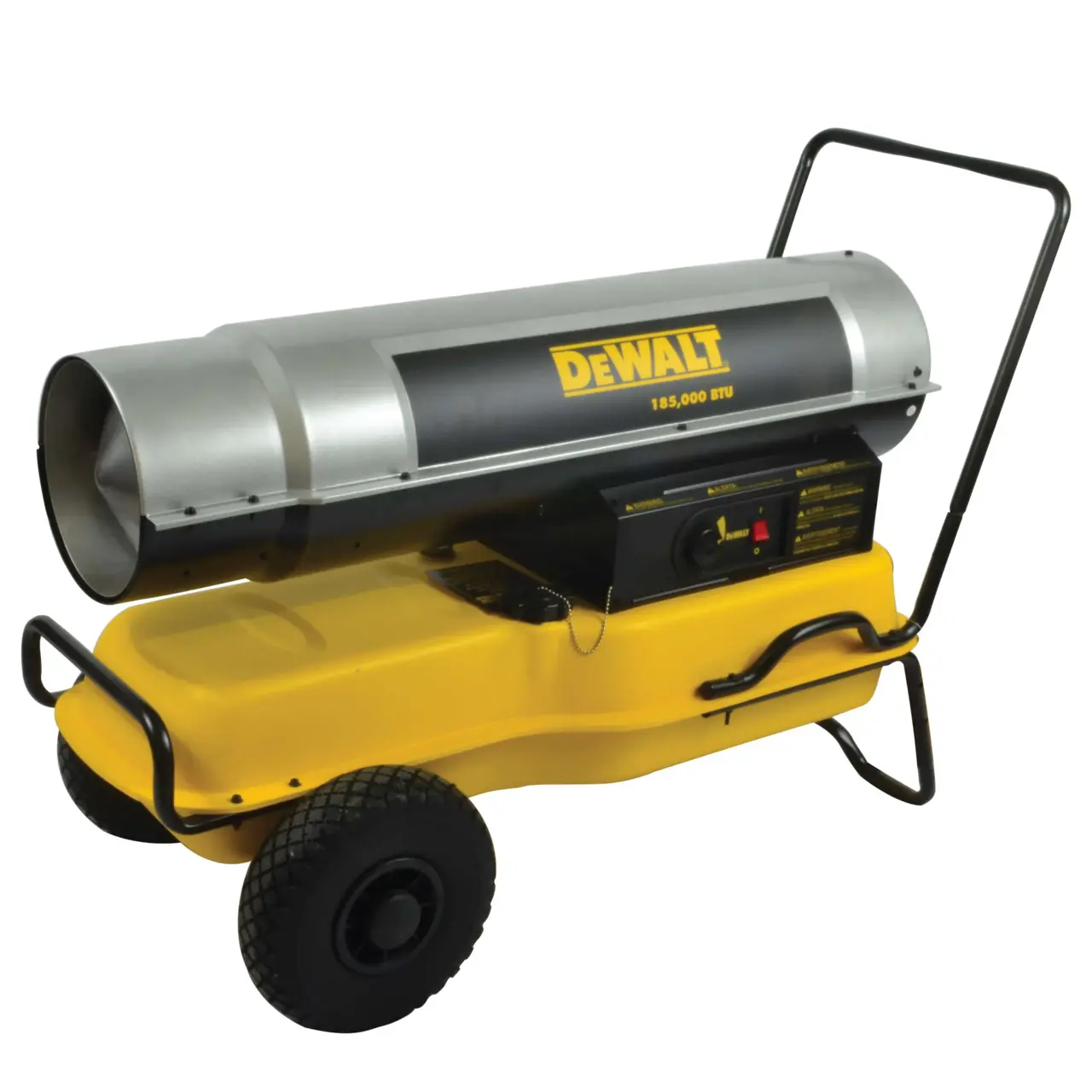 Forced air kerosene construction heater (185,000 BTU/hr)