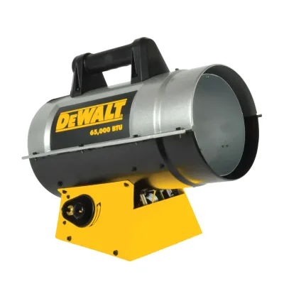 Forced air propane heater (65,000 BTU/hr)