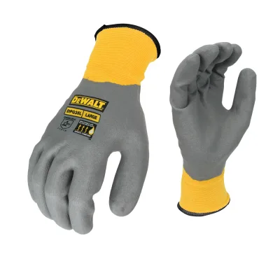 DEWALT Full dip water-resistant breathable work gloves DPG35XL