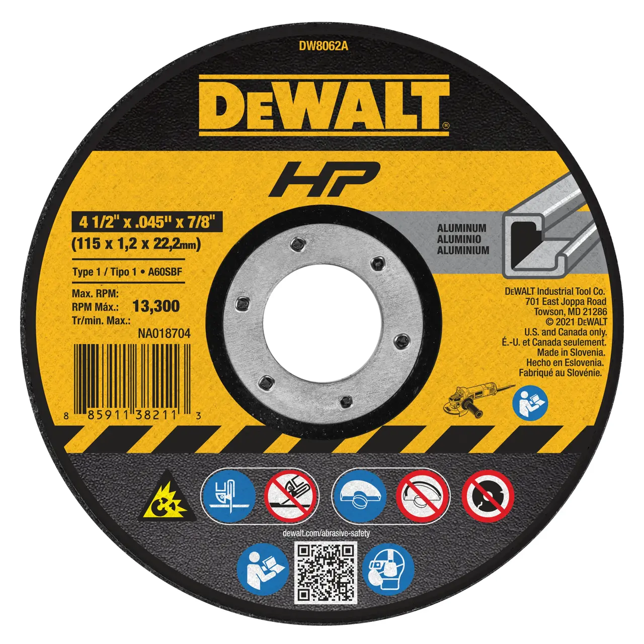 High Performance Aluminum Cutting Wheels