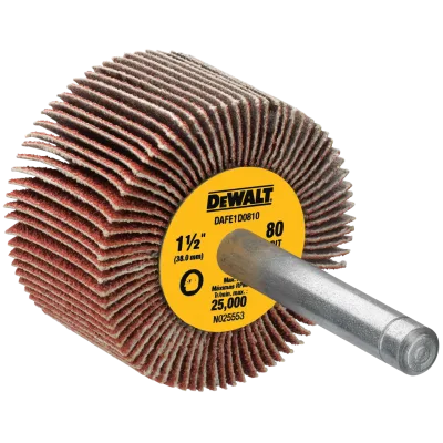 HP 1-1/2-IN. X 1-IN. X 1/4-IN. 80G flap wheel