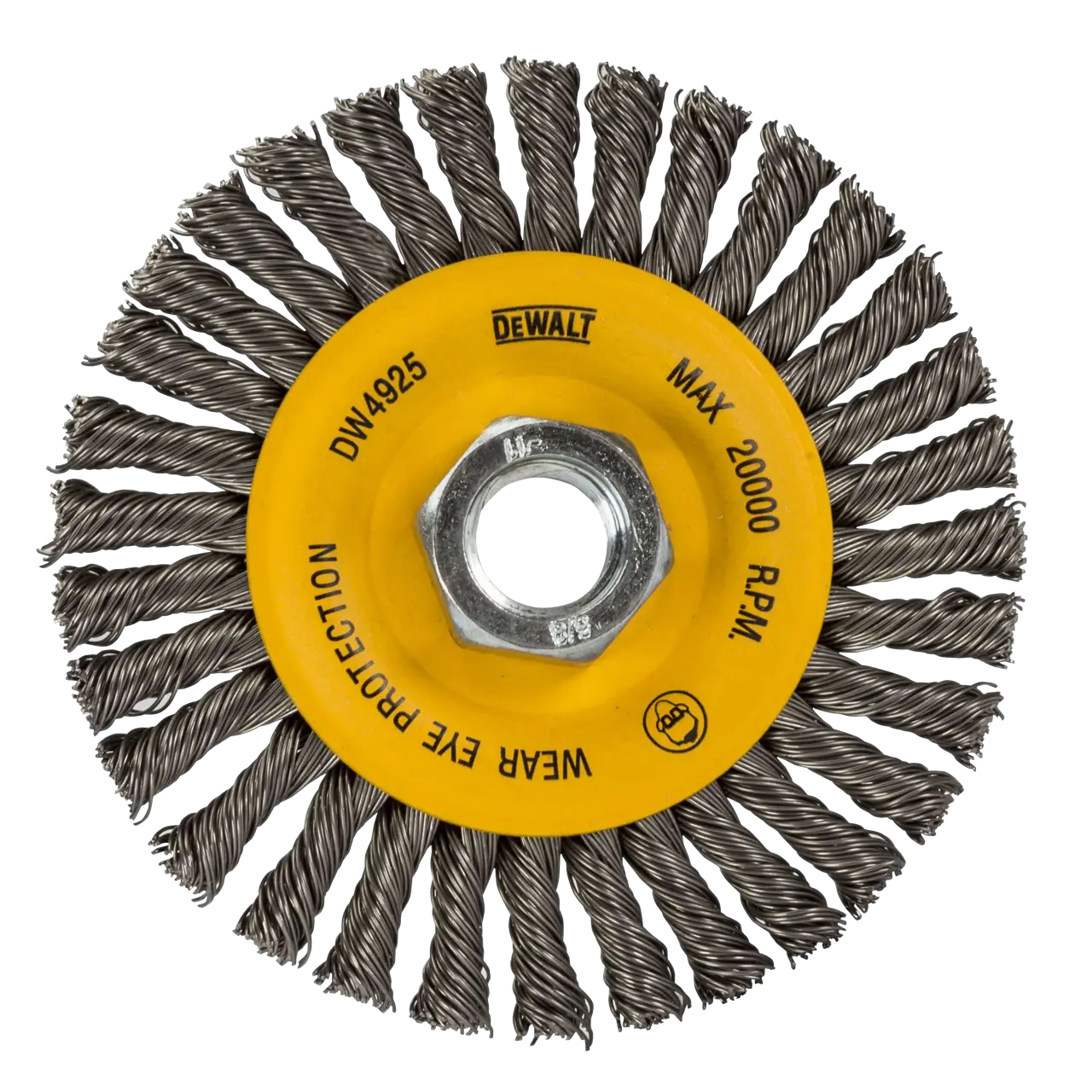 Hp 4-IN. X 0.020-IN. X 5/8-IN.-11 Carbon Stringer Bead Wire Wheel