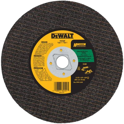 Hp 6-1/2-IN. X 1/8-IN. X 5/8-IN. Diamond Drive Silicon Carbide Cutting Wheel for Concrete & Masonry