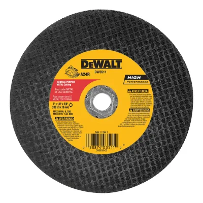 HP 7-IN. X 1/8-IN. X 5/8-IN. Diamond Drive Aluminum Oxide Cutting Wheel for Metal