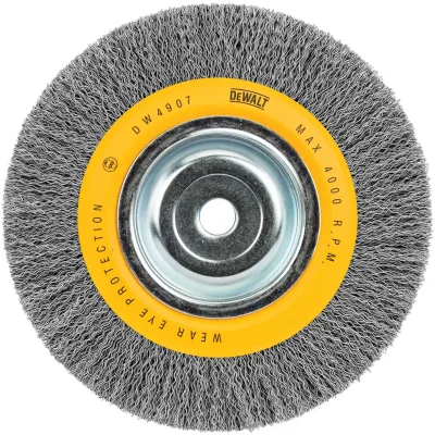 Hp 8-IN. X 1-IN. X 0.020-IN. Crimped Wire Bench Grinder Brush