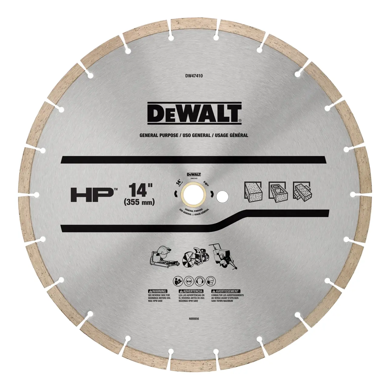 HP General Purpose Segmented Diamond Blade