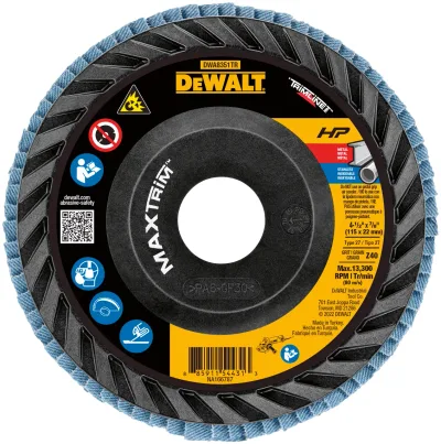 HP Maxtrim Trimmable Backer Flap Disc