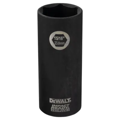 Impact Ready 1/2-IN. Drive 15/16-IN. 6-Point Deep Socket