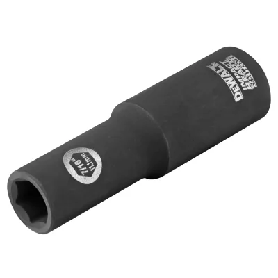 Impact Ready 1/2-IN. Drive 7/16-IN. 6-Point Deep Socket