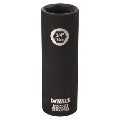 Impact Ready 3/4-IN. 1/2 Drive 6PT Deep Socket