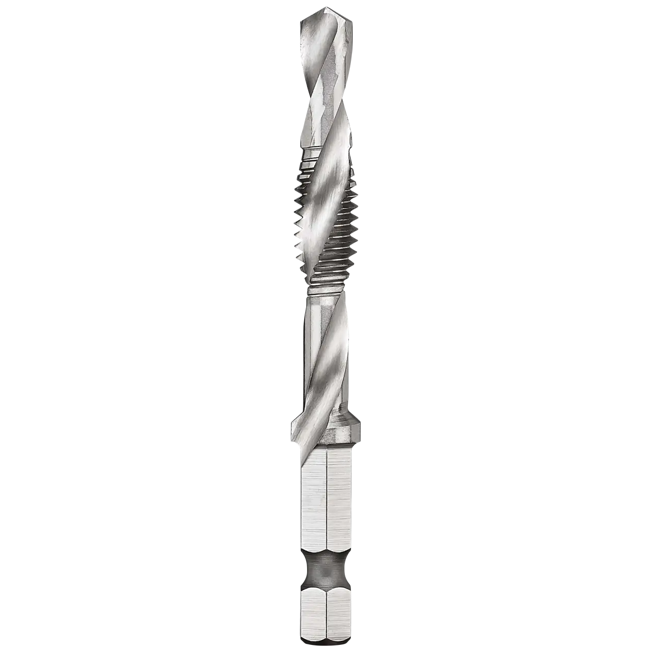 Impact ready 5/16-IN. - 18 unc drill tap, 1/4-IN. Capacity