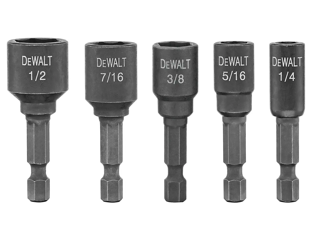 Impact Ready 5-Piece Magnetic Nut Driver Set