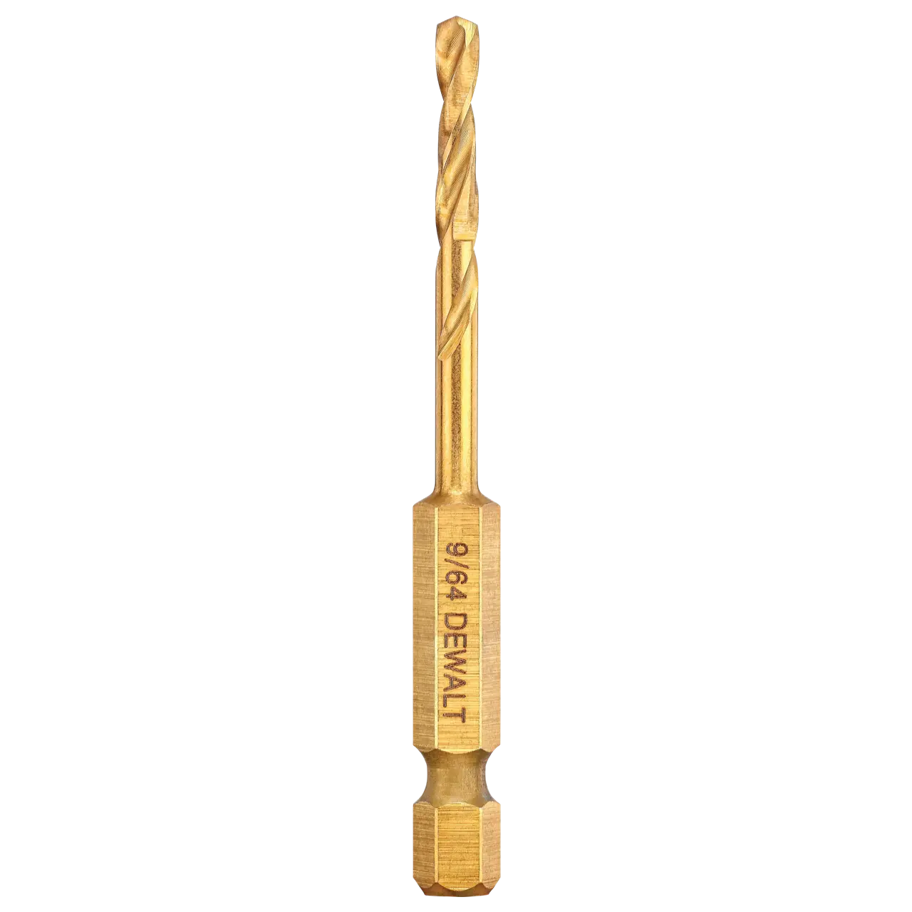 Impact ready 9/64-IN. Titanium nitride coating drill bit