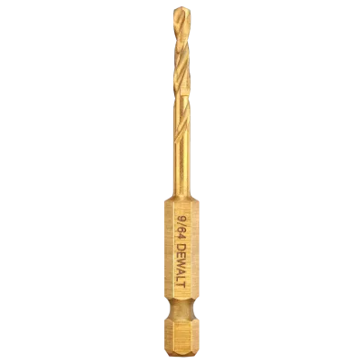 Impact ready 9/64-IN. Titanium nitride coating drill bit