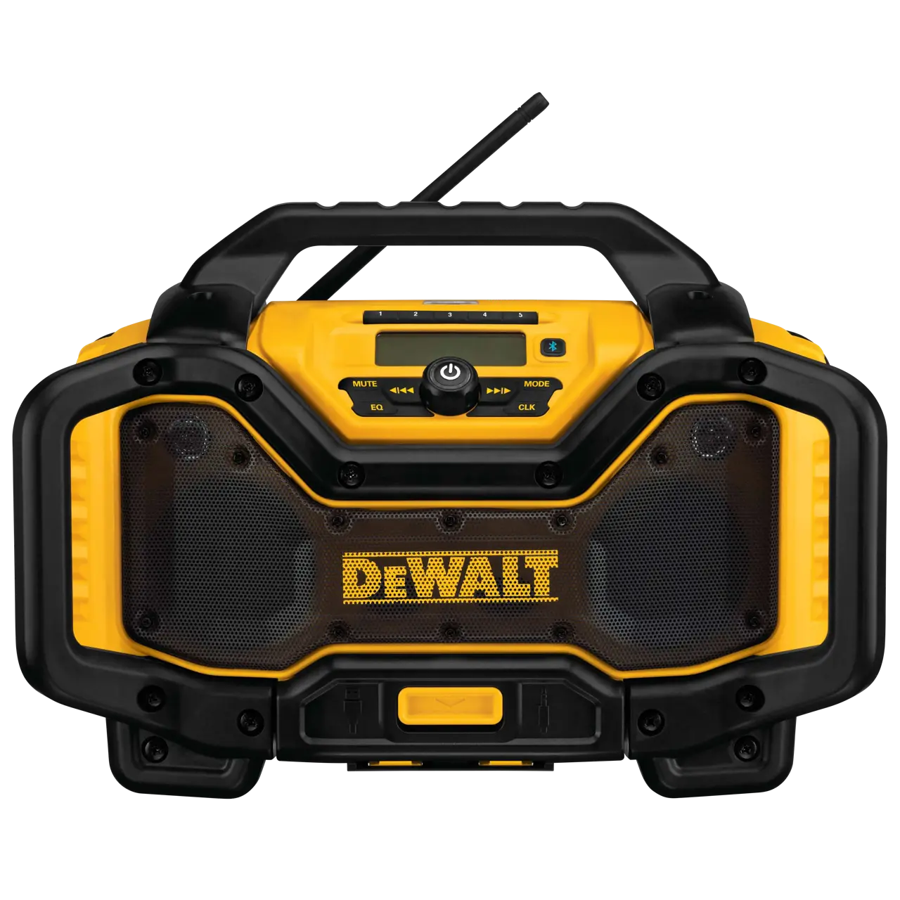Jobsite radio charger with Bluetooth