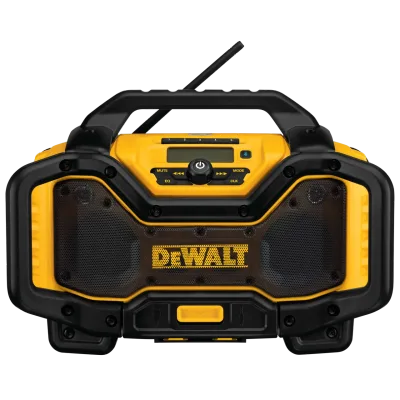 Jobsite radio charger with Bluetooth