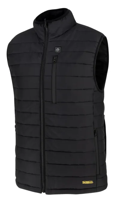 Men'S Heated Puffer Vest - Black - Size 3X - Kitted
