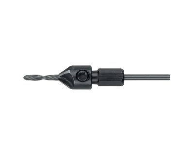 NO.6 Replacement Drill Bit and Countersink,black