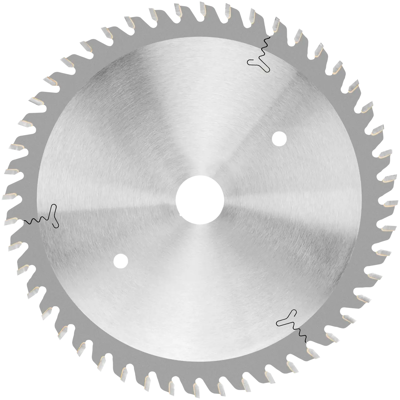 Precision ground woodworking blade for TrackSaw system - 48T