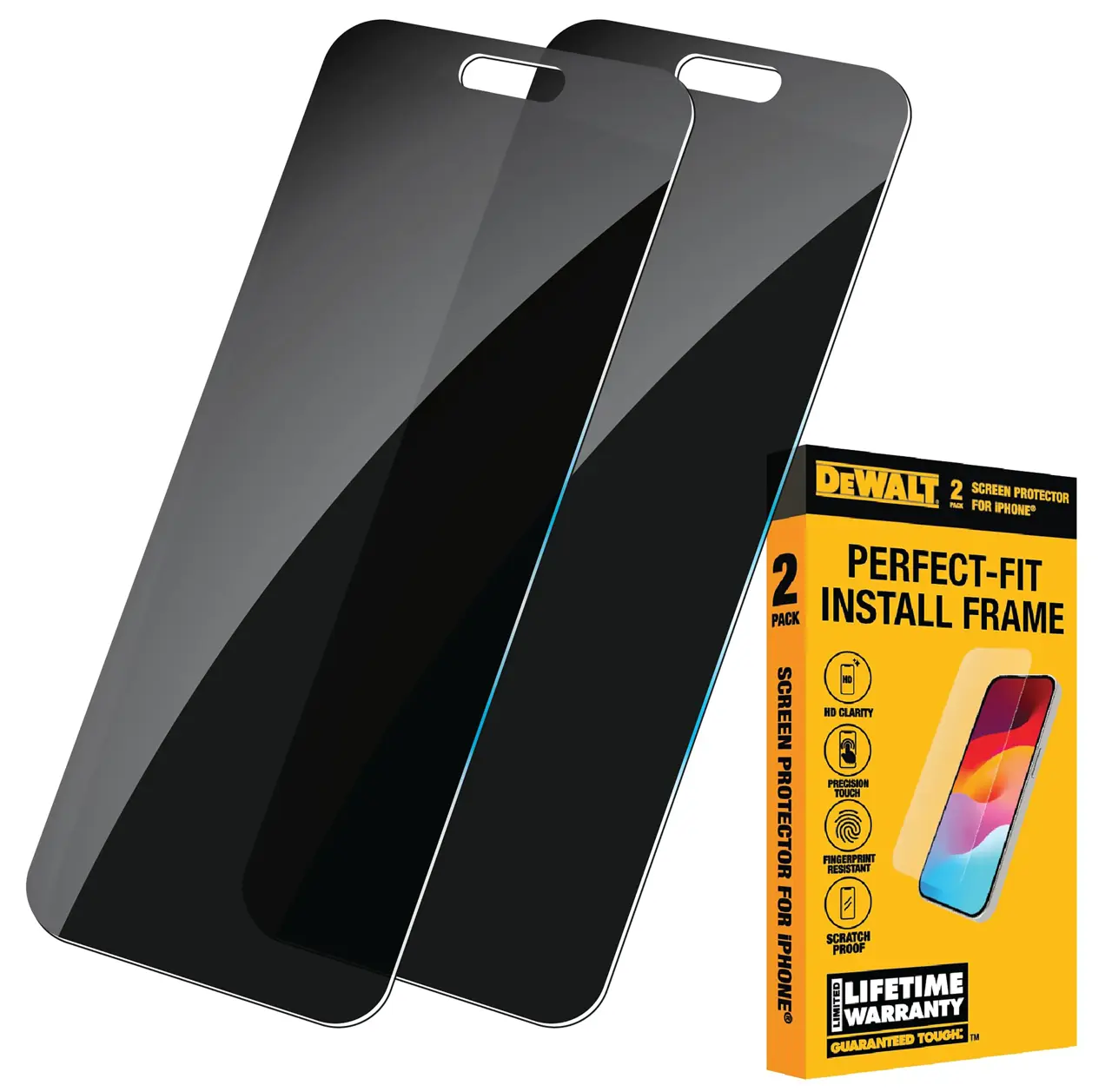 Privacy Screen Protector for Iphone 15 Pro MAX (2 Pk)