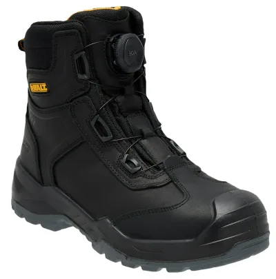 Richardson Boa, Nubuck Leather, Wide Fit, Steel Safety Toe Work Boot (Black)