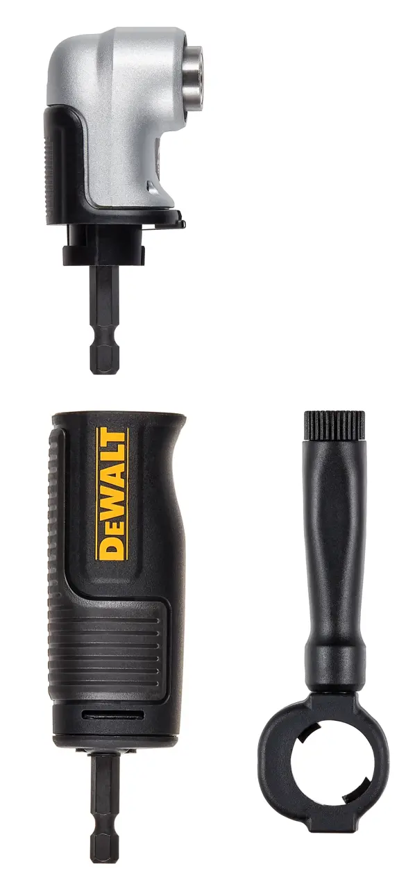 Right angle drill adaptor, 2-IN-1 attachment