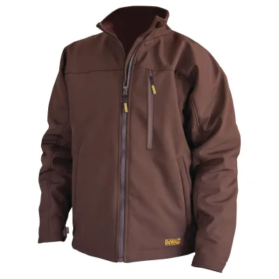DEWALT Tobacco soft shell heated work jacket (jacket only) DCHJ060ATB-3X