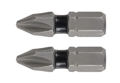 Tough Grip 1-IN. #2 Phillips Screwdriving Bit (2-Pack)