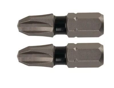 Tough Grip 1-IN. #3 Phillips Screwdriving Bit (2-Pack)