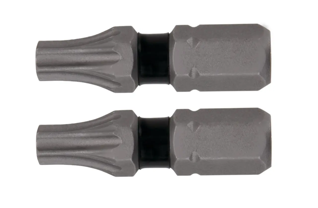 Tough Grip 1-IN. T25 Torx Screwdriving Bit (2-Pack)