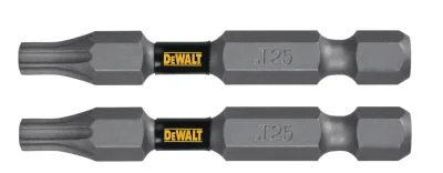 Tough Grip 2-IN. T25 Torx Power Screwdriving Bit (2-Pack)