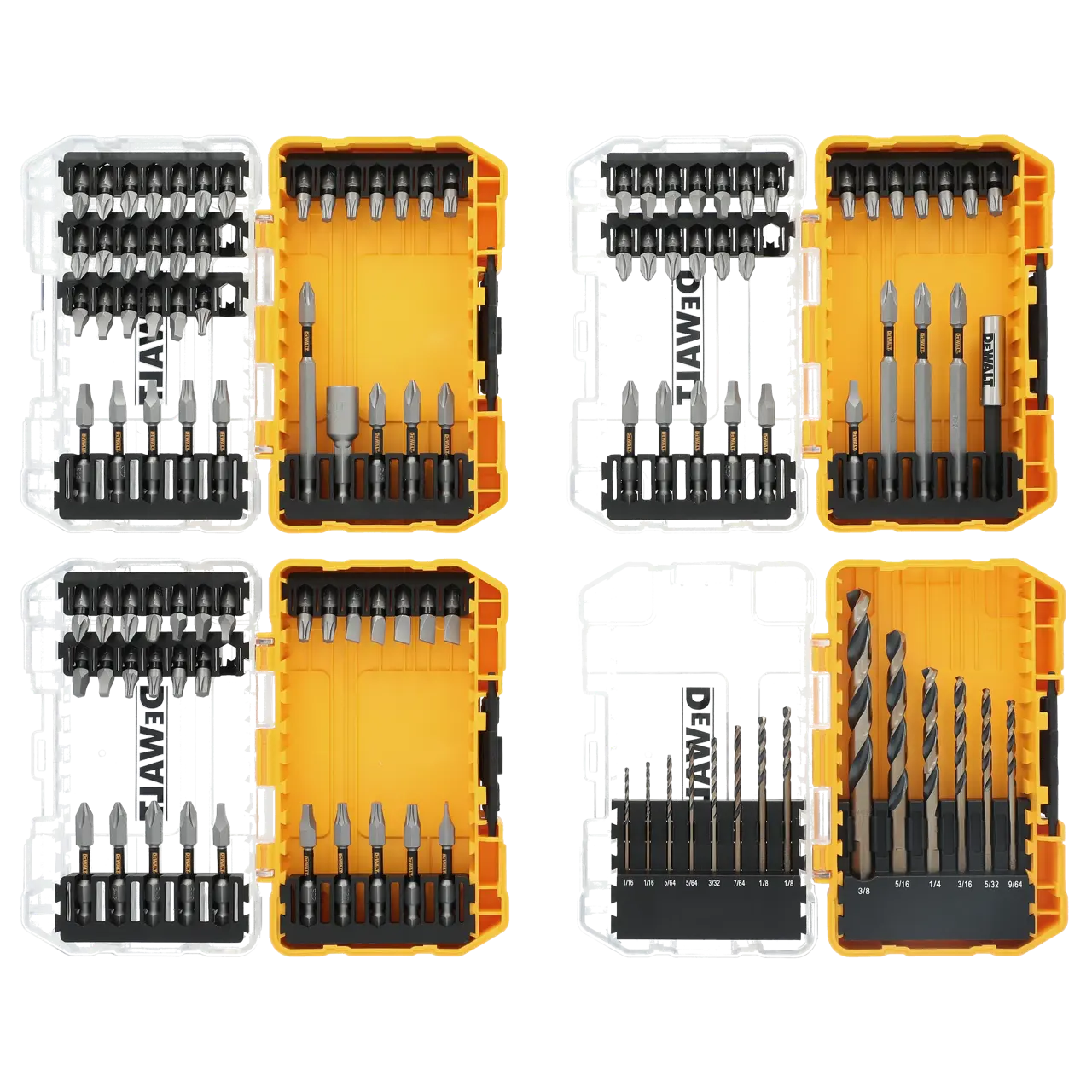 Toughgrip 110-PC. Drill Bit & Screwdriving Bit Set