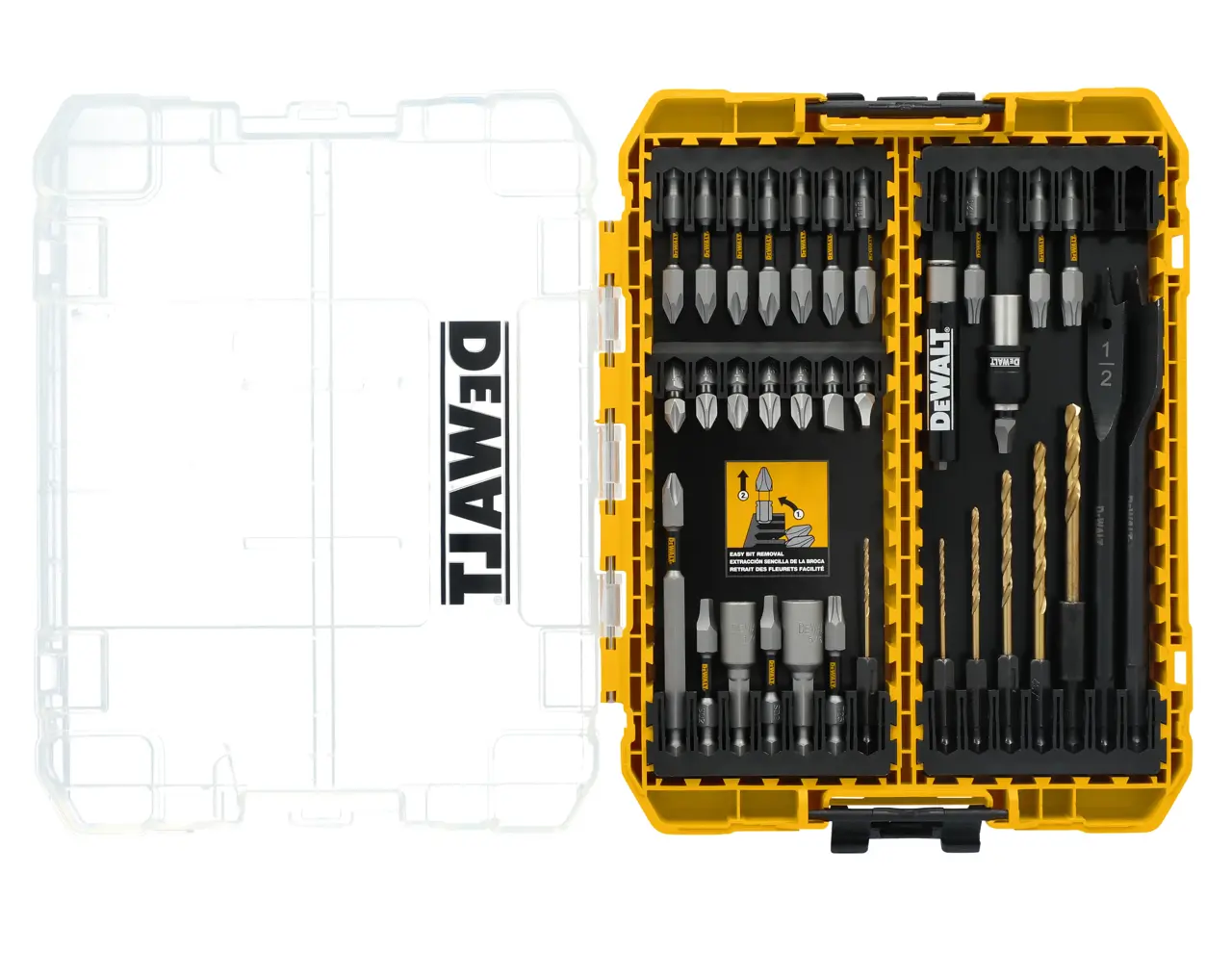 Toughgrip 35-PC. Drill Bit & Screwdriving Bit Set